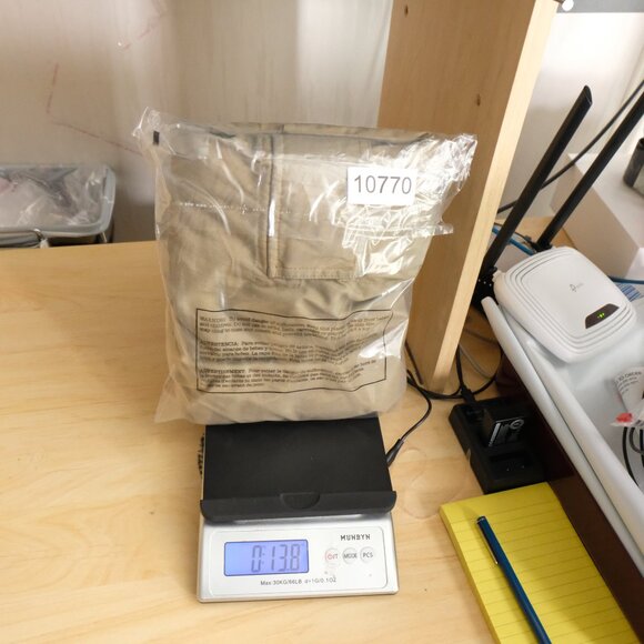 Hurley Cargo Shorts Mens 36 Beige Lightweight Stretch Retro Summer - Picture 10 of 10